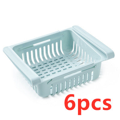 Stretchable Fridge Storage Basket Organiser