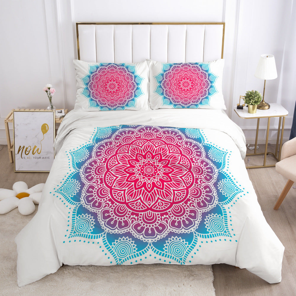 3D Geometric Duvet Cover Bedding Set | UK, AU & US Sizes