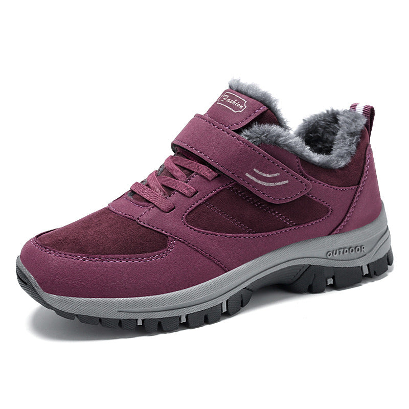 Winter Warm Cotton Boots | Men's & Women's Velcro Snow Boots
