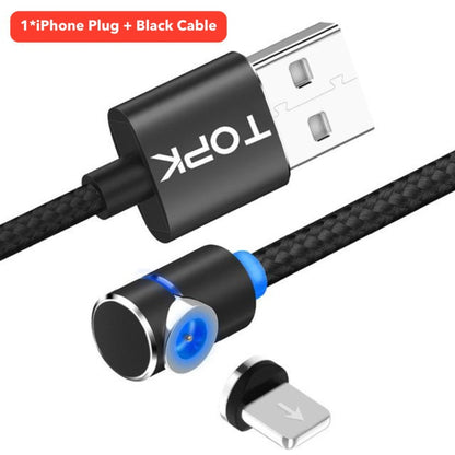 Magnetic USB Charging Cable | Micro, Lightning & USB-C | 1m & 2m