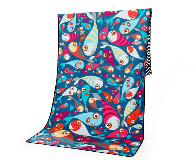 Microfibre Beach & Sports Towel 175x75cm | Quick-Dry