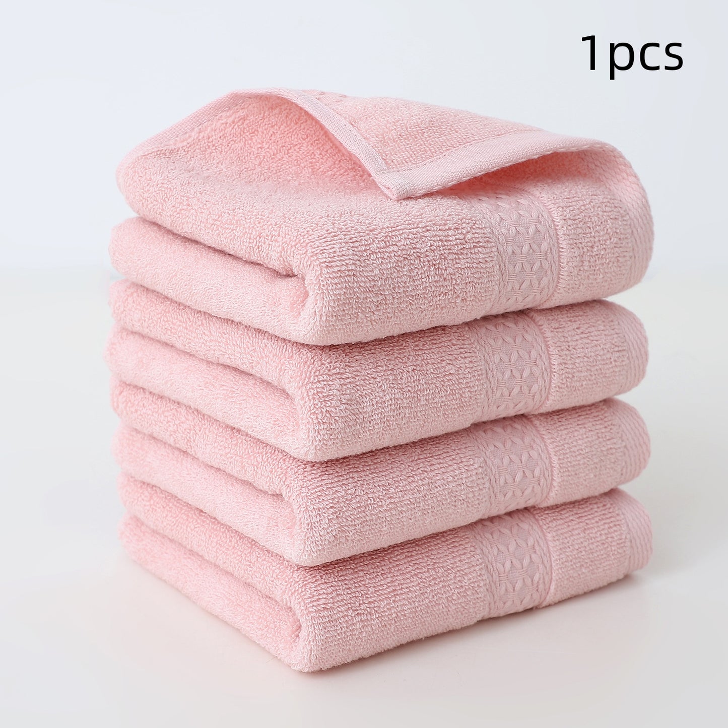 Pure Cotton Jacquard Bath Towel | Oversized 100×150cm | 10 Colours