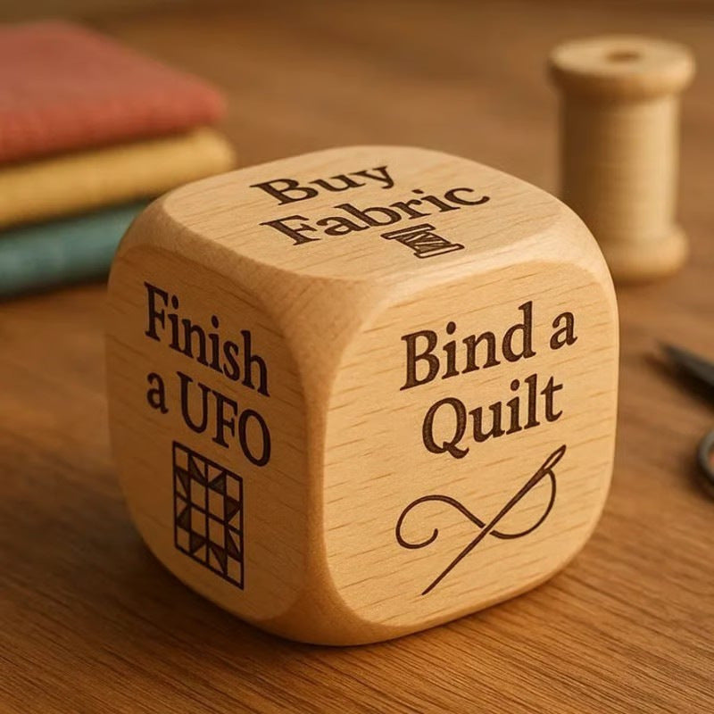 Handmade Wooden Novelty Decision Dice | Themed Gift