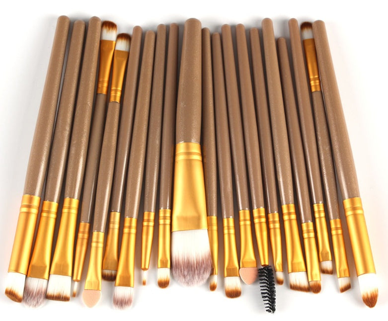 Dual-Tone Makeup Brush – Loose Powder, Blush & Eyeshadow