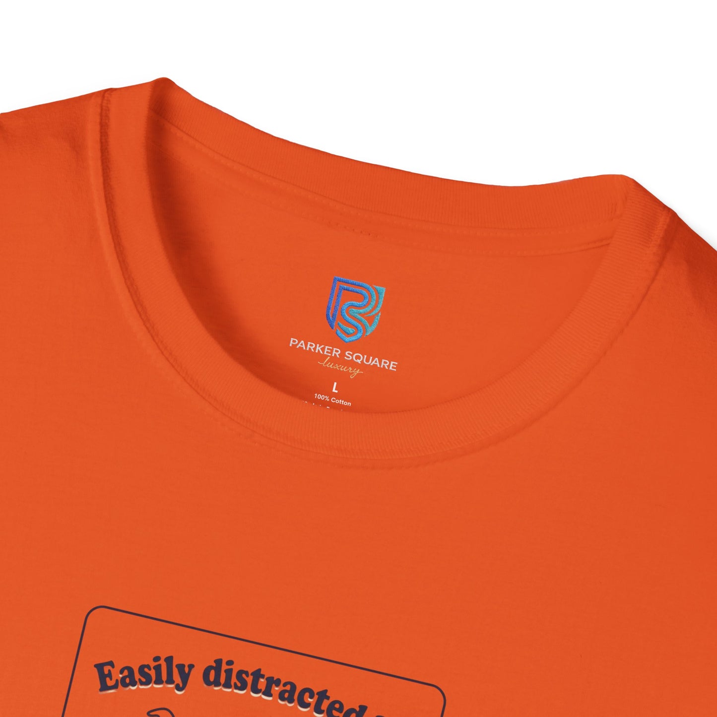 'Easily Distracted By…wait, is that a dog?' Cartoon Dog Graphic Tee