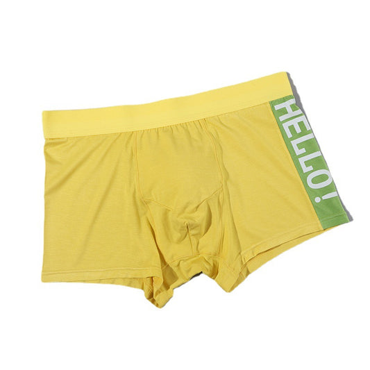 Men's Modal Boxer Briefs – Antibacterial Quick-Dry Mid-Waist 7 Colours