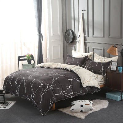 Black Bedding Set | 3 or 4 Piece | Multiple Sizes