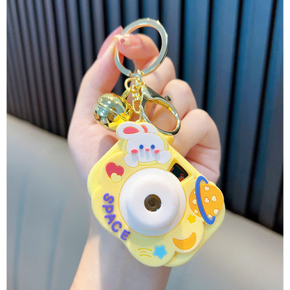 Bunny Camera Starry Sky Projection Keychain | 4 Colours