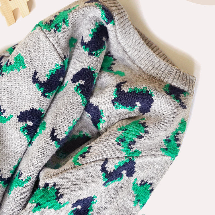 Kids Cotton Knit Pullover Sweater | Boys & Girls Jumper