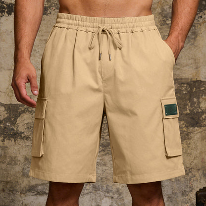 Men's Loose Fit Multi-Pocket Casual Shorts | Elastic Waist S-3XL