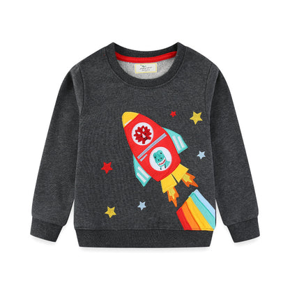 Boys Graphic Long Sleeve Sweatshirt | Ages 2–7