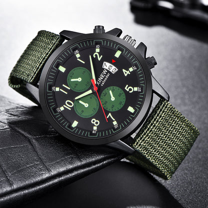 Military Sports Watch with Nylon Strap