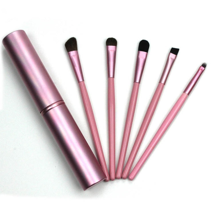 5-Piece Travel Mini Eye Makeup Brush Set