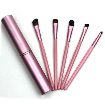 5-Piece Travel Mini Eye Makeup Brush Set