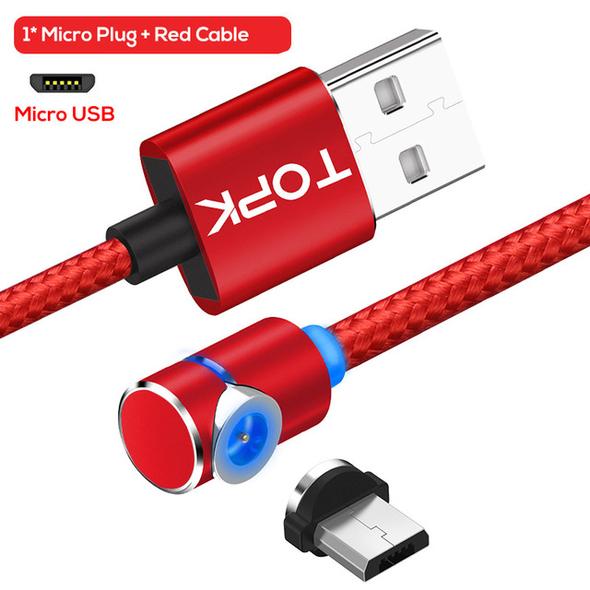 Magnetic USB Charging Cable | Micro, Lightning & USB-C | 1m & 2m
