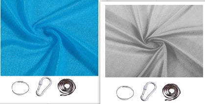 Kids Elastic Nylon Swing Hammock – Indoor & Outdoor Sensory Therapy Seat 100x280cm & 150x280cm