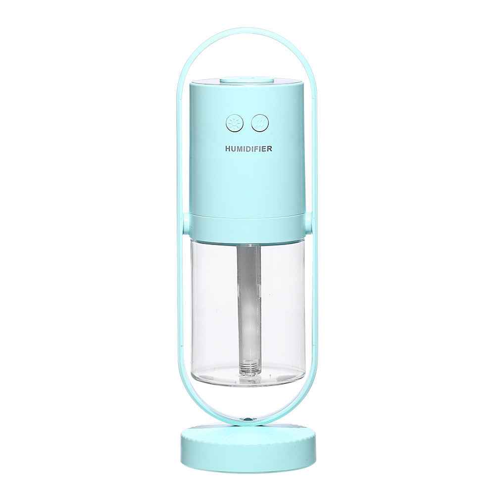 USB Air Humidifier with Projection Night Light – Portable Ultrasonic Mist Maker