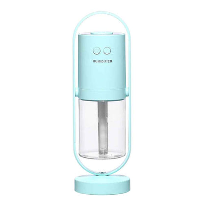 USB Air Humidifier with Projection Night Light – Portable Ultrasonic Mist Maker