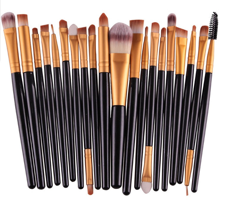 Dual-Tone Makeup Brush – Loose Powder, Blush & Eyeshadow