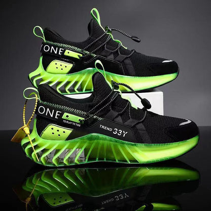 Men's High-Top Basketball Trainers – Colour-Block