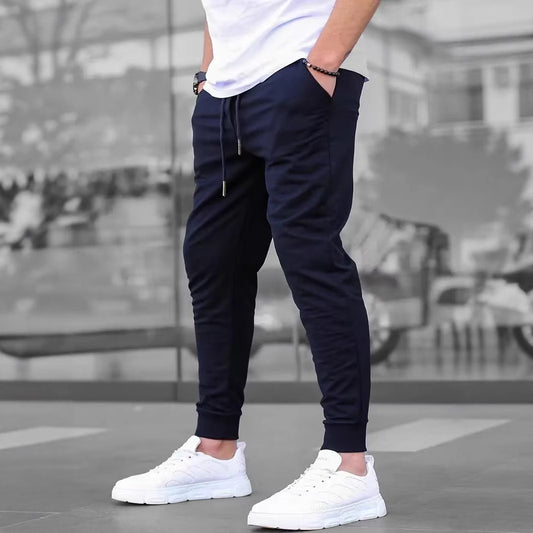 Men's Terry Cloth Casual Trousers | Relaxed Fit S-2XL