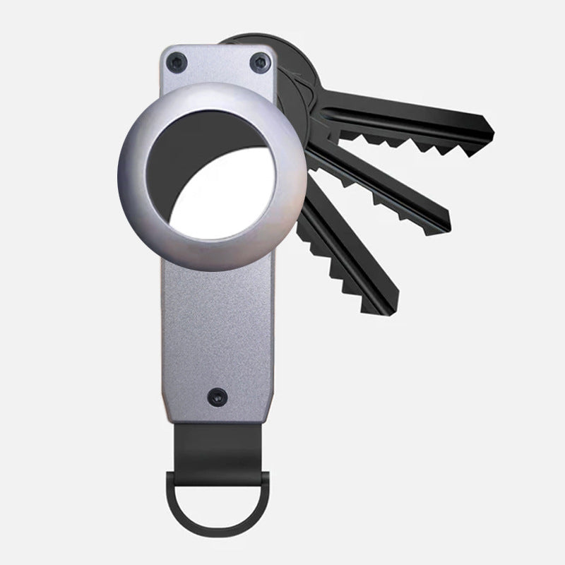 Minimalist Aluminium & Carbon Fibre Keychain