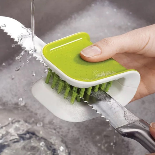 U-Shaped Cutlery Cleaning Brush