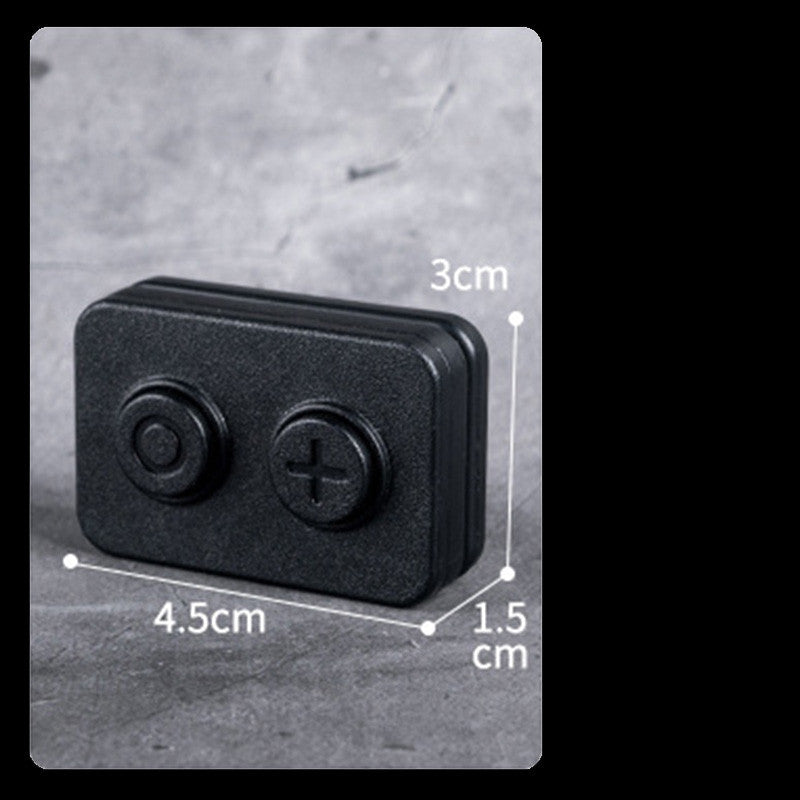 ABS Magnetic Push Card Cube Fidget Toy | Desk Stress Relief