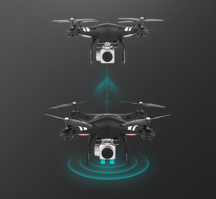 X52 Drone with Camera - Altitude Hold, VR, Headless Mode, 2.4GHz