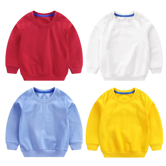 Children's Cotton Sweatshirt | 12 Colours | Boys & Girls Top