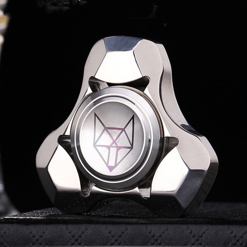 Spirit Fox Alloy Fidget Spinner Decompression Toy | Premium EDC