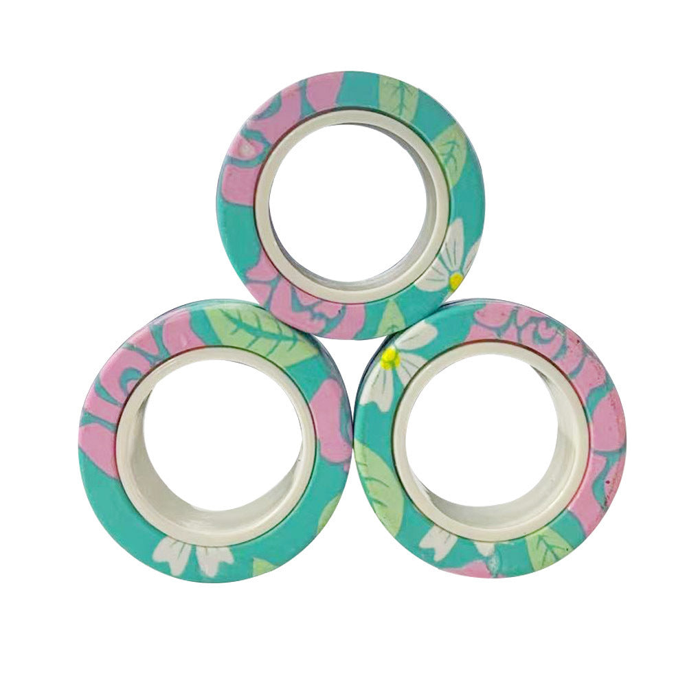 Magnetic Bracelet Fingertip Spinning Top | Decompression Fidget Toy