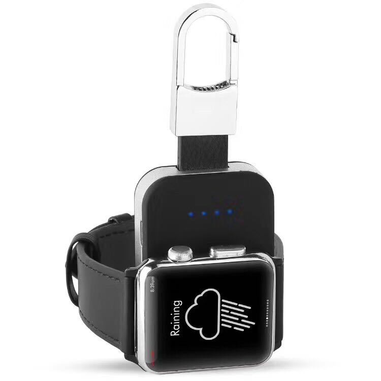 Apple Watch Wireless Power Bank Keychain | Portable Mini Charger
