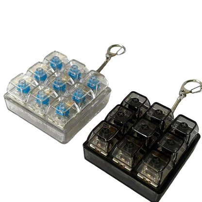 Keyboard Key Clicker Fidget Decompression Toy | 4-Key & 9-Key