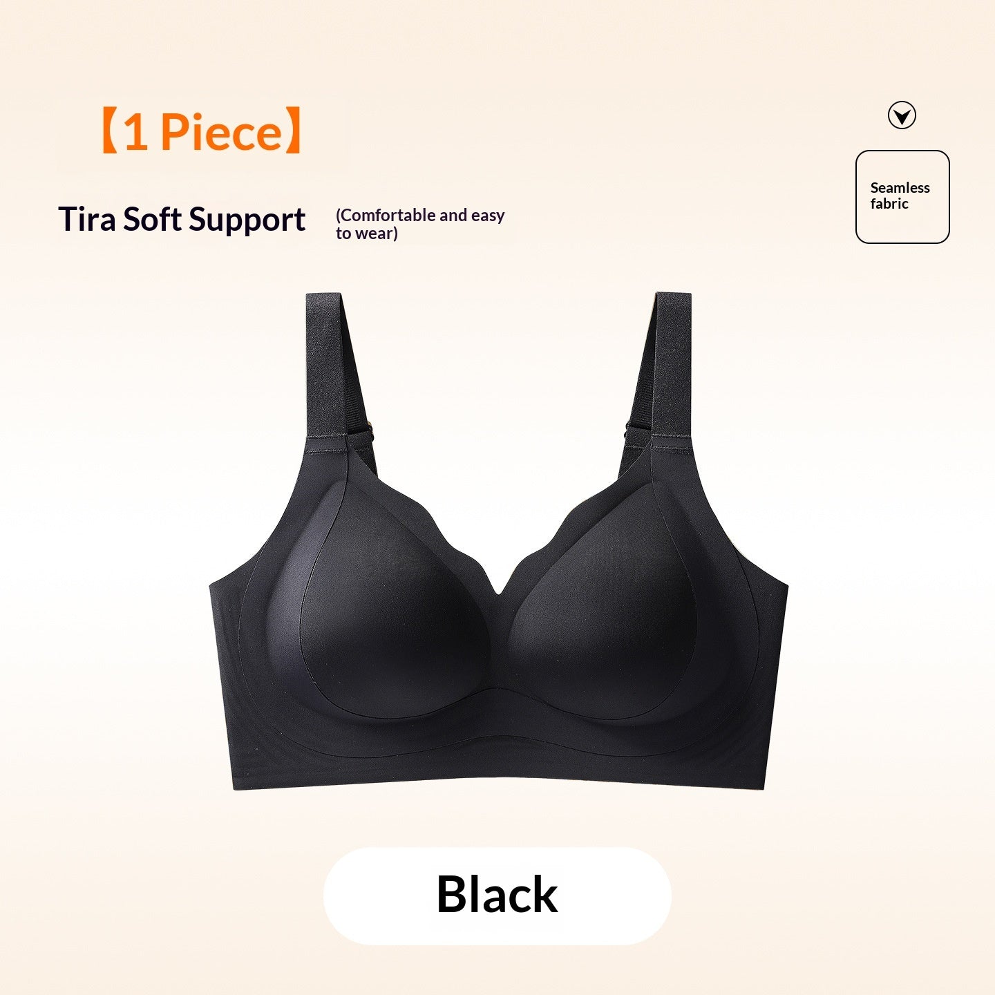 Women's Push-Up Bra | 3/4 Cup Seamless | M-6XL