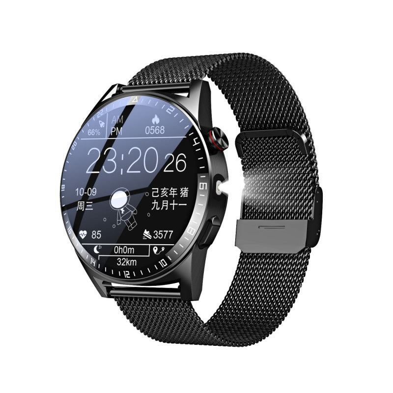 Smartwatch with Bluetooth Calling & Flashlight – TFT, 14-Day Battery