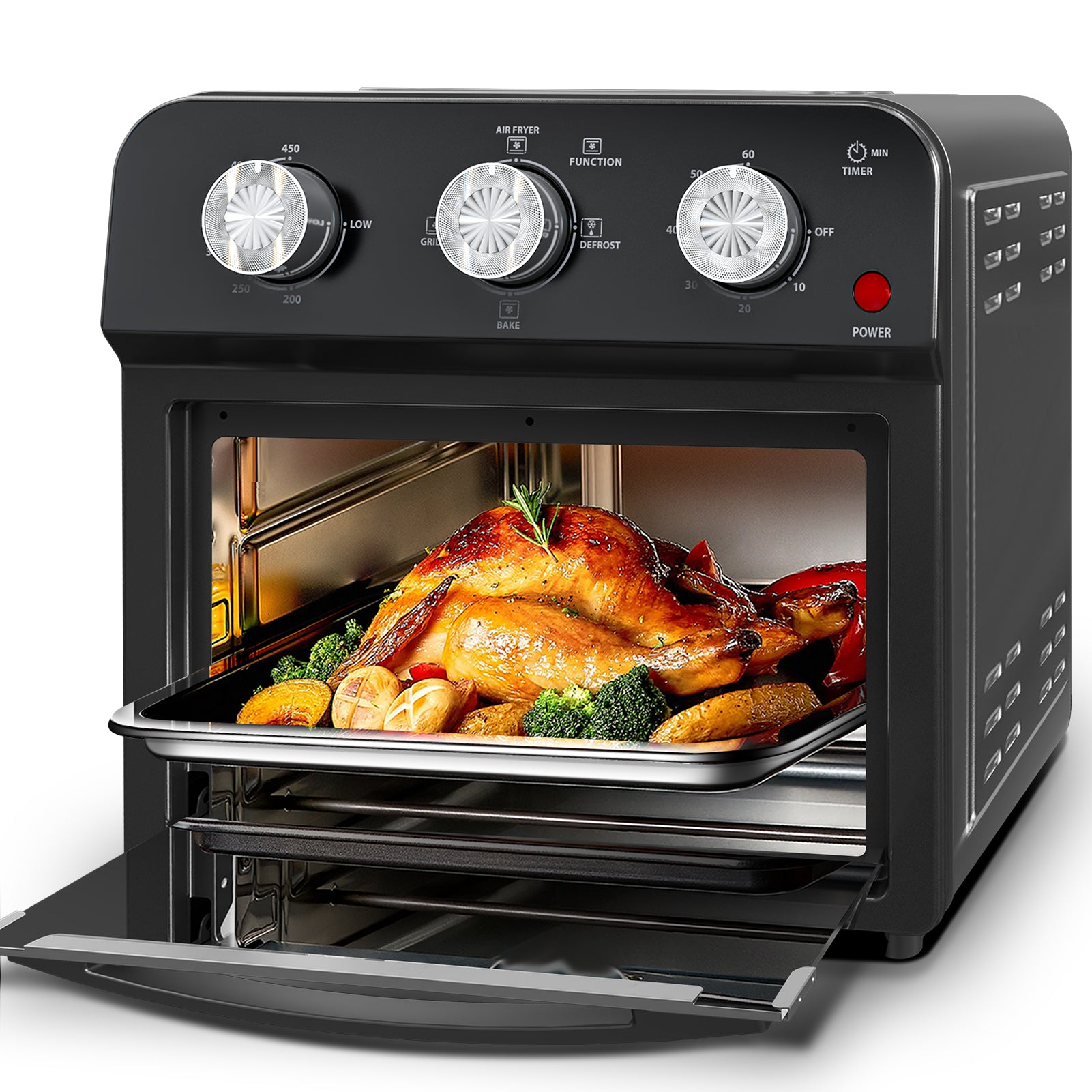 12L Multi-Function Air Fryer – Grill, Bake, Defrost & Air Fry | Family Size