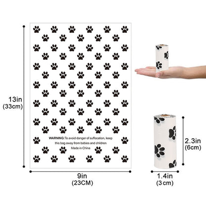 Degradable Dog Poop Bags | Rolls & Dispenser Bundles