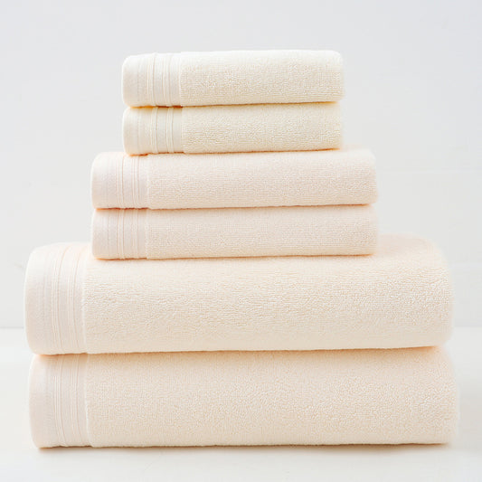 6-Piece 100% Cotton Bath Towel Set | Soft & Absorbent