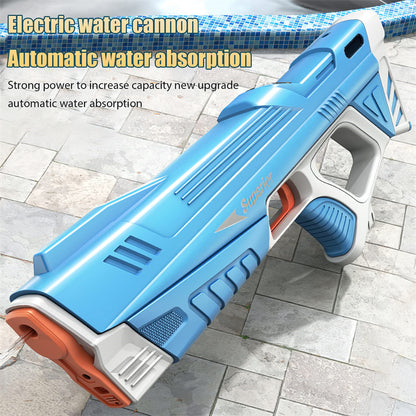 Electric Auto Water Gun | USB Rechargeable Auto-Fill 26–32ft Range