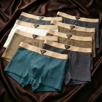 Men's Nylon Sport Boxer Briefs | 6 Colours | L–4XL