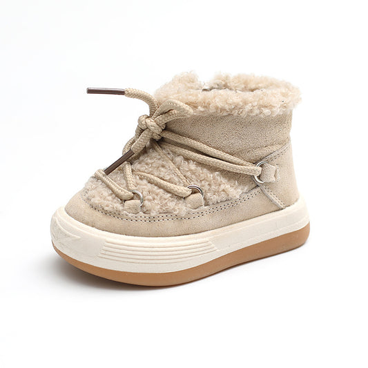 Baby & Toddler Plus Velvet Warm Cotton Shoes