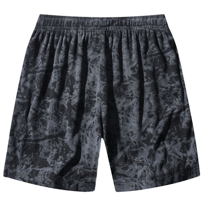 Men's Corduroy High-Waist Sports Shorts