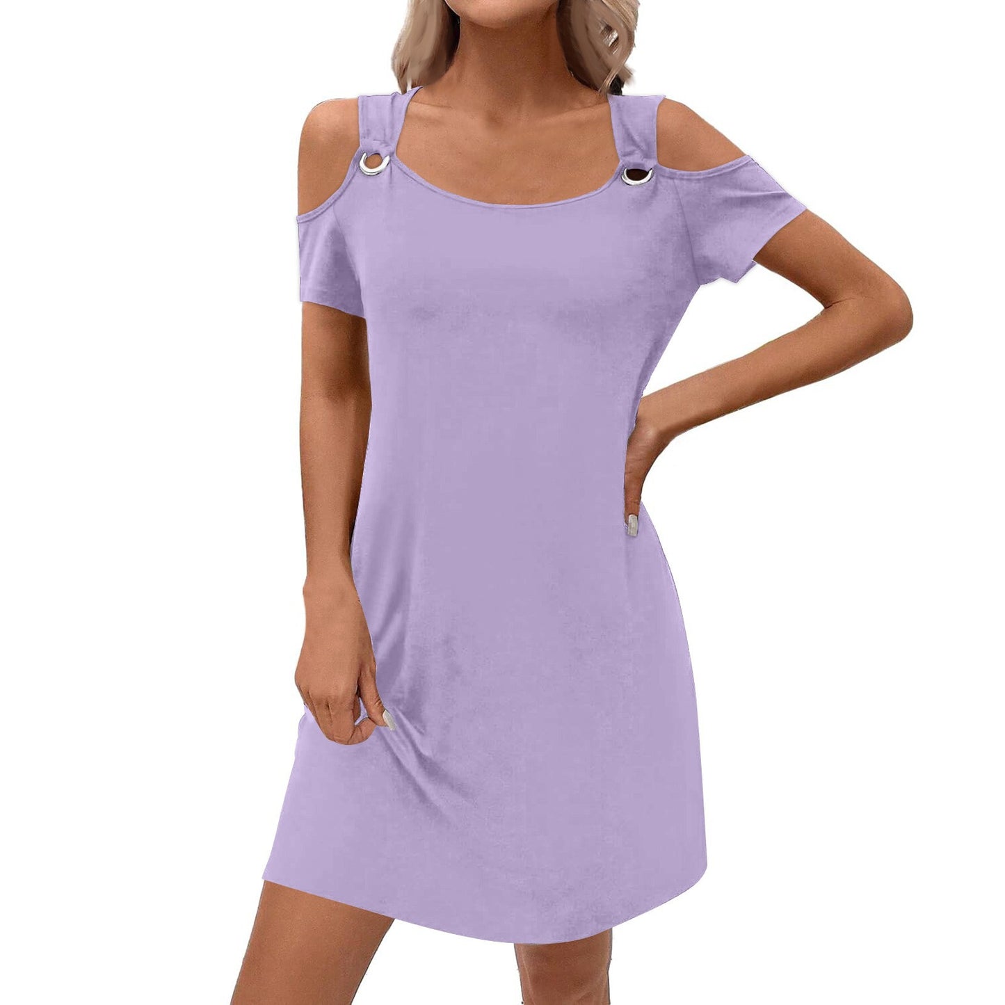 Women's Solid Colour Elegant Midi Skirt