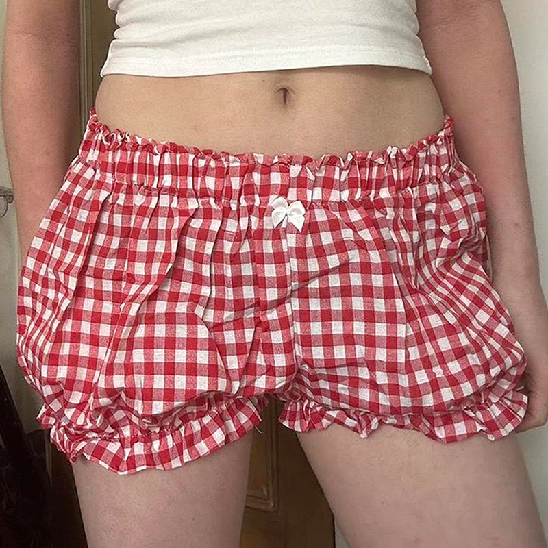 Women's Pocket Button Casual Home Shorts