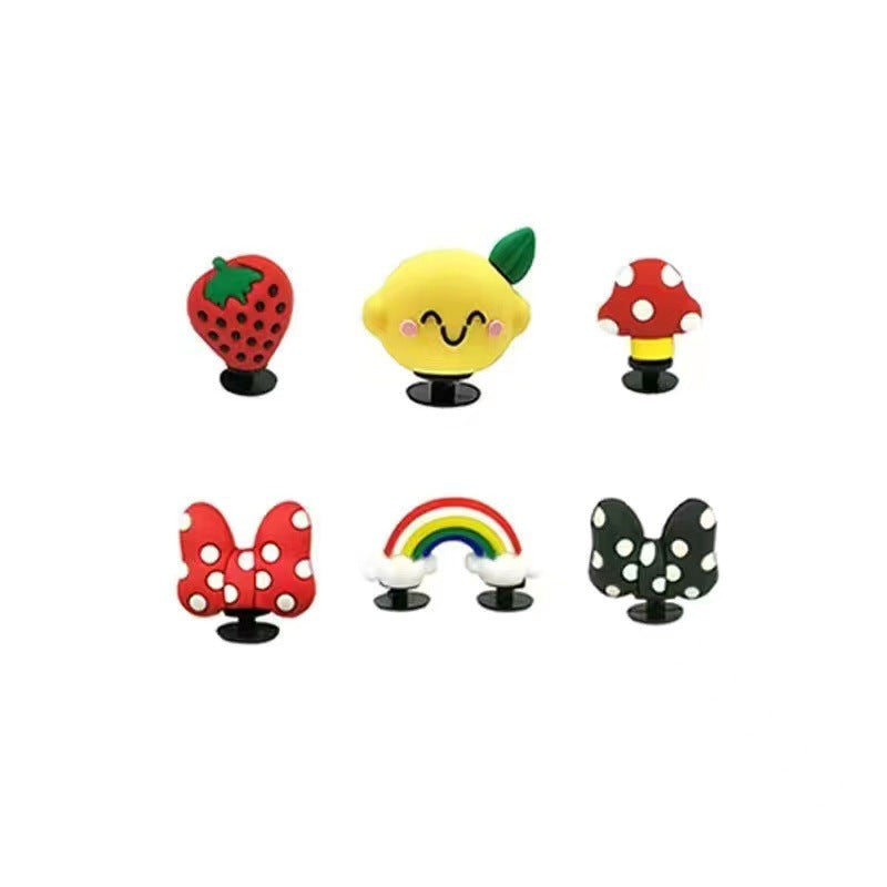 3D Cute Pet Charm Ball Accessories Set – Kawaii Doll Charms, 4 Styles