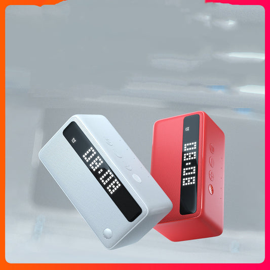 Robot Bluetooth Speaker with Smart Clock Display