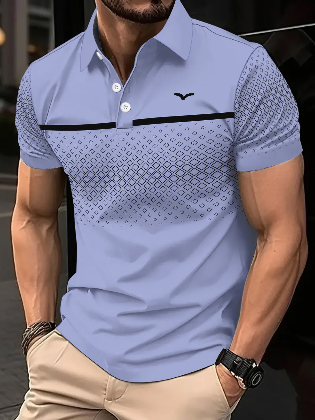 Men's Slim Fit Short Sleeve Polo Shirt | 7 Colours S-3XL