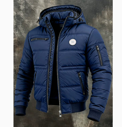 Men's Extra-Thick Hooded Padded Jacket | Velvet-Lined Winter Coat S–5XL