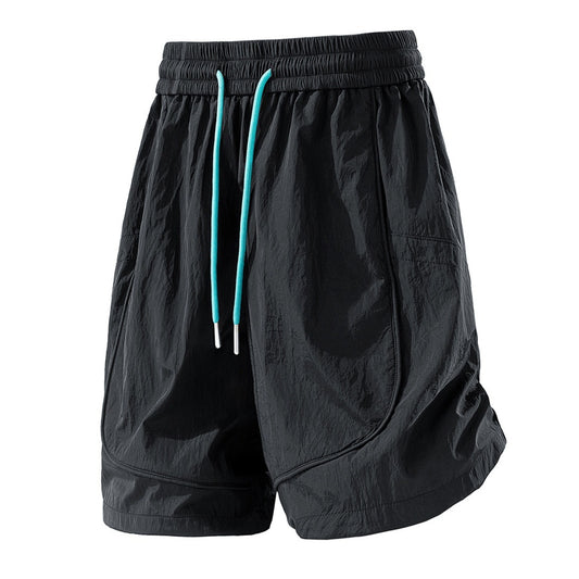Men's Ice Silk Cooling Sports Shorts | Stretch Cropped S-3XL